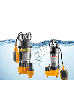 Dalgıç Pompa Kirli Su Dalgıç Pompa Seti Şamandıralı 350w V350f 1.5 Inç 0.50 Hp Ecd-dkt-350f