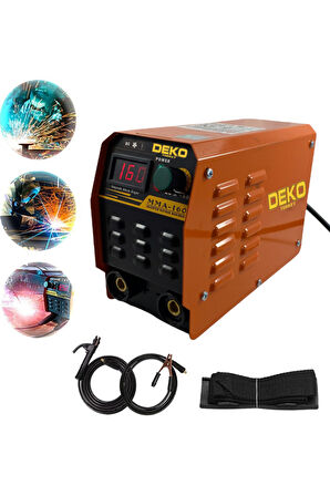 Ayarlanabilir Dijital Göstergeli Invertör Portatif Çanta Kaynak Makinası 2.7 Kg 160a 3.25 Elektrod