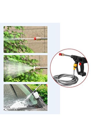 Stm48cw Brushless Motor Yüksek Basınçlı Oto Yıkama Makinesi Akülü Su Tabancası 55 Bar 48v 10ah