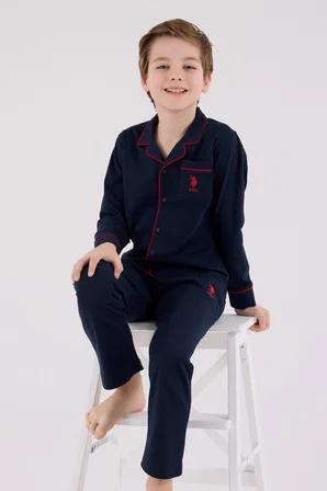 Erkek Klasik Gömlek Pijama Takım