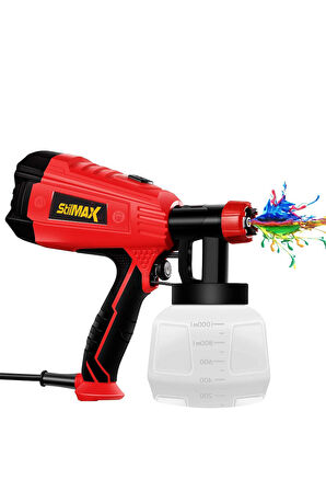 Sweden Yüksek Basınçlı Boya Ilaç Dezenfektan Püskürtme Makinesi Elektrikli Sprey Boya Tabancası 800w