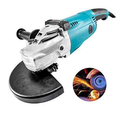 STİLMAX Alman Style JL9030 4500 W Bakır Motor Tam Professıonel Büyük Taşlama Makinası 230 MM