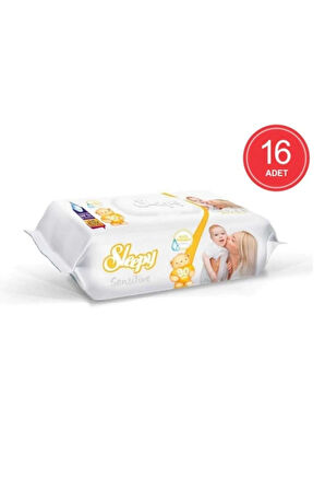 Islak Havlu Sensitive 90 Lı 16 Paket