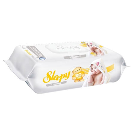 Sleepy Sensitive Hassas Ciltlere Özel Islak Bebek Havlusu (24 Paket = 2160 Yaprak)