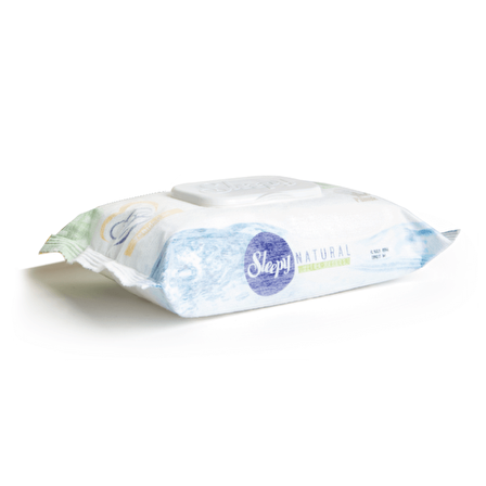 Sleepy Natural Yenidoğan -Parfümsüz-Alkolsüz 12 x 40 Yaprak 12 Paket Islak Mendil