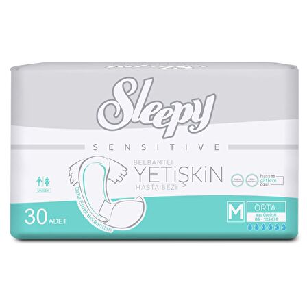 Sleepy Medium Yetişkin Hasta Bezi 30 Adet