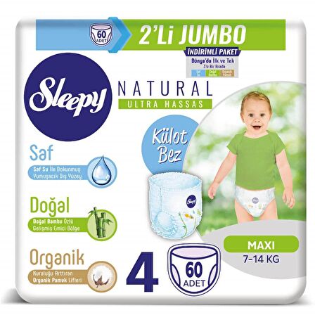 Sleepy Kulotlu 2 Lı Maxı 60 Lı 