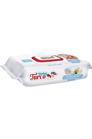 Baby Turco Sabun Kokulu Alkolsüz 90 Yaprak 1 Paket Islak Mendil