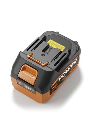 AUHMA AHV-21 18.5V 3.0Ah Li-Ion Şarjlı Batarya | Type-C Şarj Girişli, LED Göstergeli Yedek Süpürge Aküsü