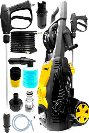 Germany Style 150 Bar 1500w Yüksek Basınçlı Bahçe Ve Oto Yıkama Makinesi