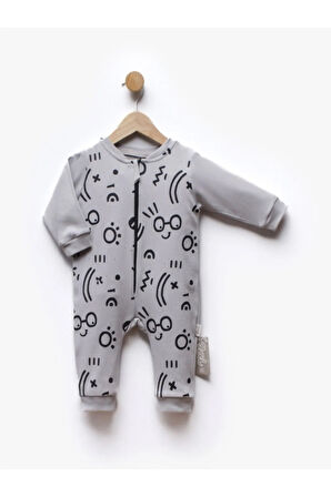 UNISEX BEBEK BASKILI TULUM SALOPET