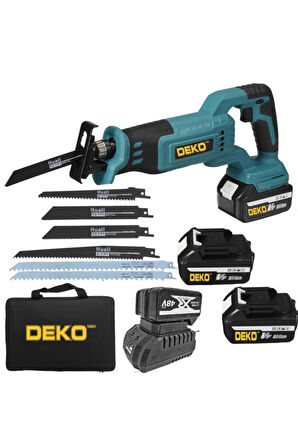 Kömürsüz Motor 48v Panasonic Çift Akülü Tilki Kuyruğu Kemik Kesme Makinesi Kılıç Testere + 7 Bıçak