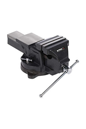 Pro Staxx 150mm Dövme Çelik Tezgah Mengene 360" Dönerli Taban