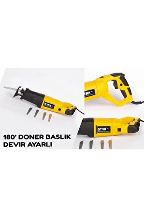 Staxx 2800 W Sjs Metal Şanzuman Tilki Kuyruğu Kemik Kesim Makinası 180 Derece Döner Kafalı