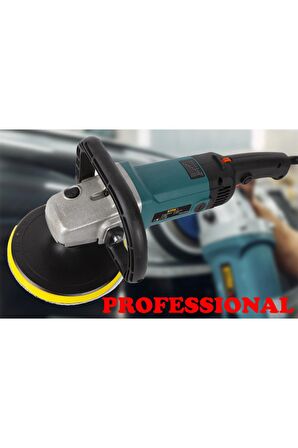 Pro 6 Kademeli Devir Ayarlı Polisaj Makinesi 3500 W Pasta Cila Polisaj Zımpara Makinesi