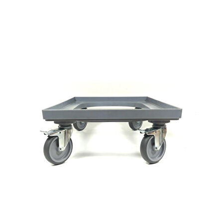 Balatlı Yükçek Taşıma Arabası 100 Kg. Kapasiteli 60x40 cm. 