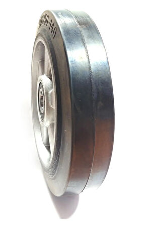 Rolwal 200x50 mm. Kauçuk Transpalet Tekerleği 
