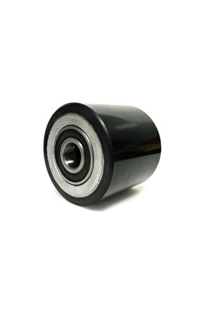 Rolwal 80x60 mm. Siyah Poliüretan Transpalet Tekerleği