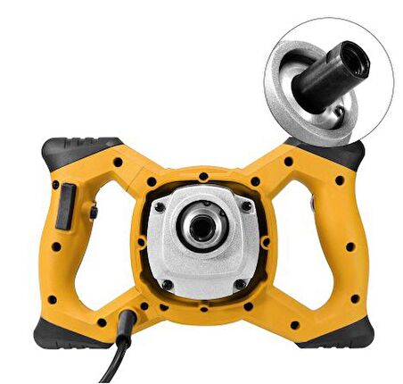 STİLMAX 6 Kademe Devir Ayarlı Elektrikli Alçı Boya Ve Harç Karıştırıcı Mikser 3300 W