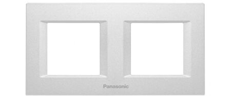 Viko Panasonic Thea 2x2M Optima Serisi Metalik Beyaz Renk Çerçeve - WVTF08481MW-TR