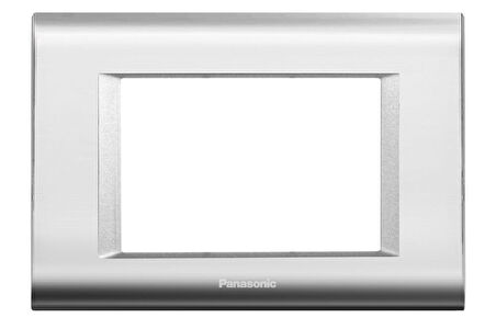 Viko Panasonic Thea 3M Sistema Chrome+Metalik Beyaz Çerçeve - WVTF18435CH-TR