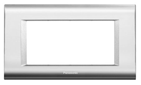 Viko Panasonic Thea 4M Sistema Chrome+Metalik Beyaz Çerçeve - WVTF18445CH-TR