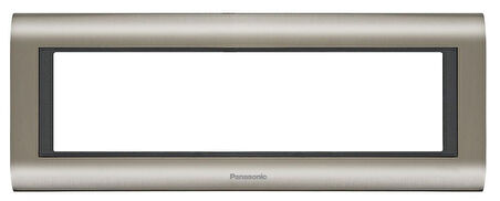Viko Panasonic Thea 7M Sistema Inox+Füme Çerçeve - WVTF18475IG-TR