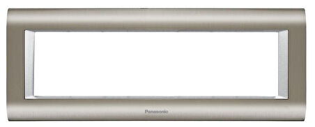 Viko Panasonic Thea 7M Sistema Inox+Metalik Beyaz Çerçeve - WVTF18475IN-TR