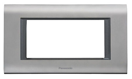Viko Panasonic Thea 7M Sistema Chrome Matt+Füme Çerçeve - WVTF18475KD-TR