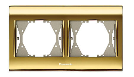 Panasonic Thea Blu Gold+Dore İkili Çerçeve - WBTF08025GL-TR