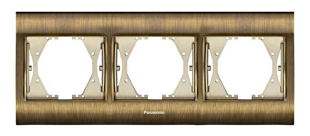 Panasonic Thea Blu Antique+Dore Üçlü Çerçeve - WBTF08035AQ-TR