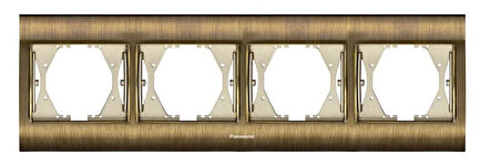 Panasonic Thea Blu Antique+Dore Dörtlü Çerçeve - WBTF08045AQ-TR