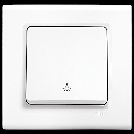 VİKO LİNNERA LİGHT BEYAZ ÇERÇEVELİ