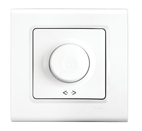 Viko Linnera Beyaz Dimmer Pro RL 6-100W Led İçin ÇERÇEVELİ