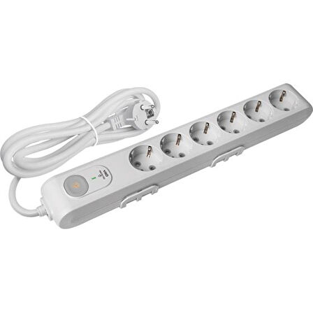 VİKO Şok Korumalı 6'lı 1.5M Grup Priz