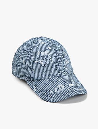 Desenli Cap Şapka