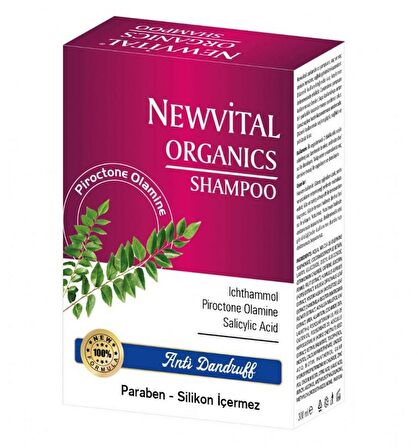 Newvital Organics Anti Dandruff Shampoo 300 ml