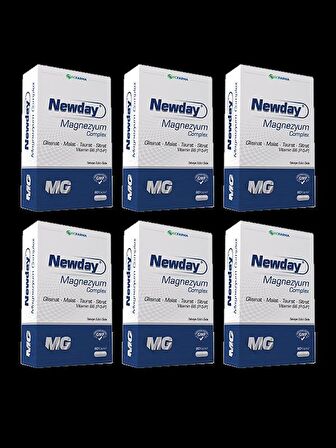 NEWDAY MAGNEZYUM COMPLEX 6X