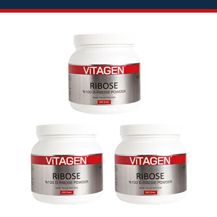VİTAGEN  D-RİBOSE 200 GRAM 3X