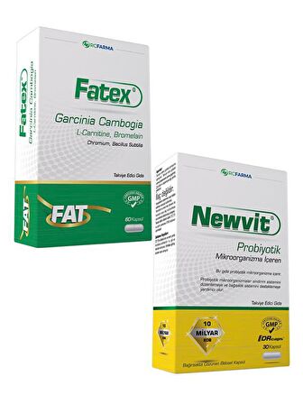 FATEX KAPSÜL + NEWVİT PROBİYOTİK KAPSÜL