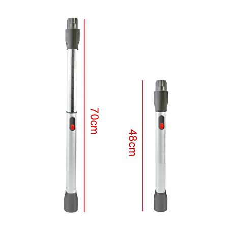 Popüler V11 Uyumlu Elektrikli Süpürge Dyson Uyumlu Teleskopik Boru