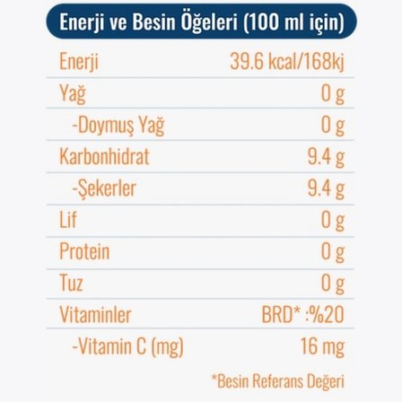 Beyoğlu Gazoz Turuncu (24 adet * 250 ml)