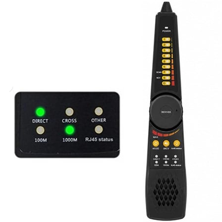 Novacom NVC-LT200 3'' Lcd Ekranlı Tdr Metraj - Pse Voltaj - Network Kablo Test Cihazı