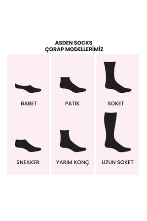 Bambu Erkek Gri Soket Çorap 4'lü Paket, Burun Dikişsiz, Yıkamalı, 40-45