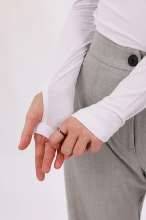 Kadın Parmak Detaylı Body