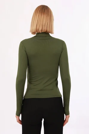 Kadın Parmak Detaylı Body