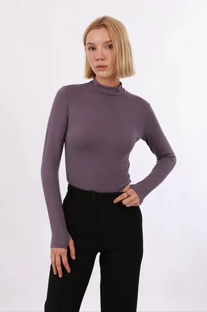 Kadın Parmak Detaylı Body