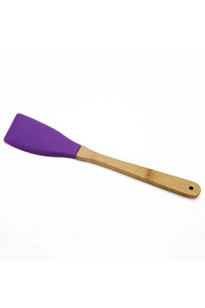 Ahşap Saplı Silikon Spatula