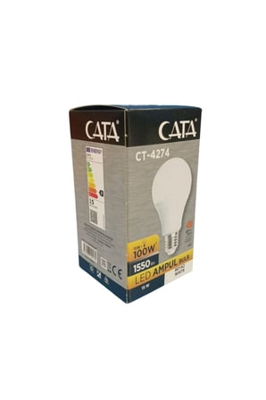15 Watt Led Ampul Beyaz 6400K CT-4274 (5 ADET)