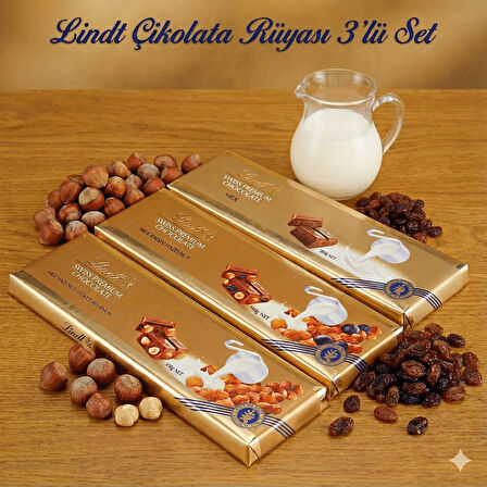 Lindt Altın Seri 3’lü Tadım Paketi